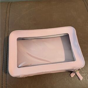 Pink Clear Makeup Bag / Travel Organizer / Multipurpose Pouch